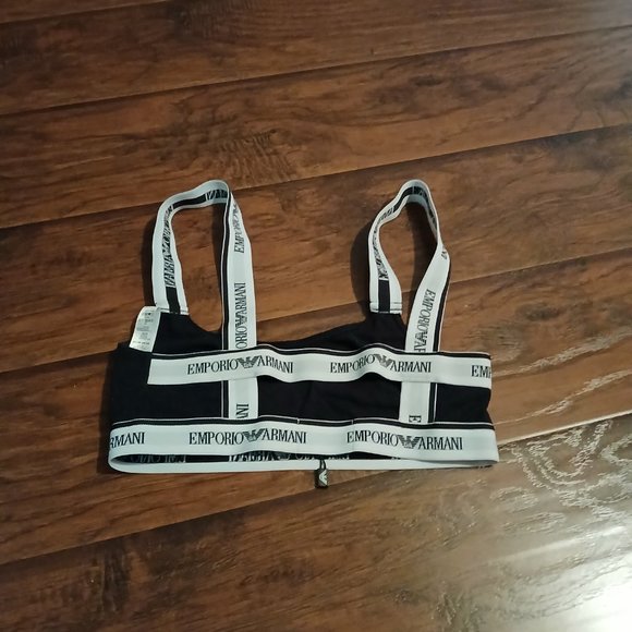Emporio Armani Visibly Cotton Bralette *never worn* - Picture 2 of 8